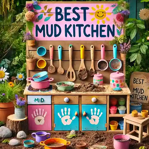 ideas for mud kitchen