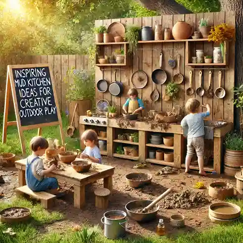 mud kitchen area ideas