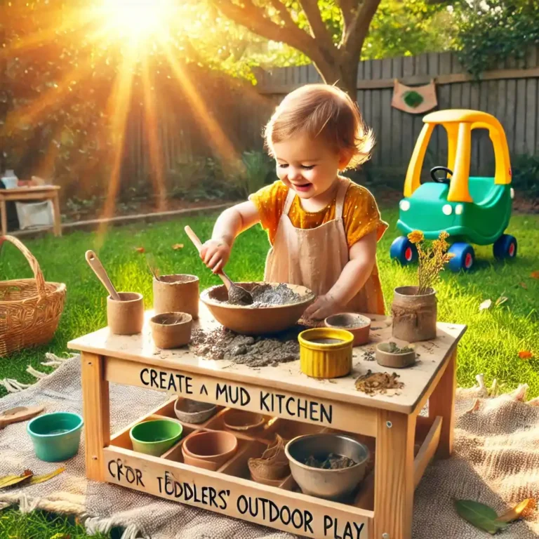 wooden mud kitchen