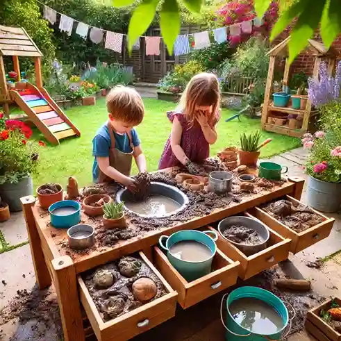 hape mud kitchen