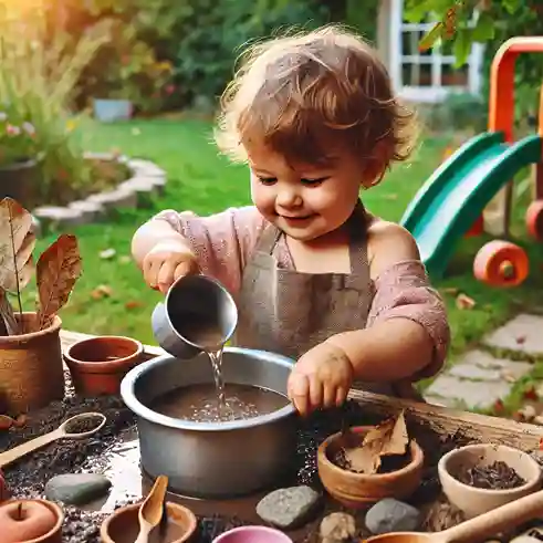 kid mud kitchen