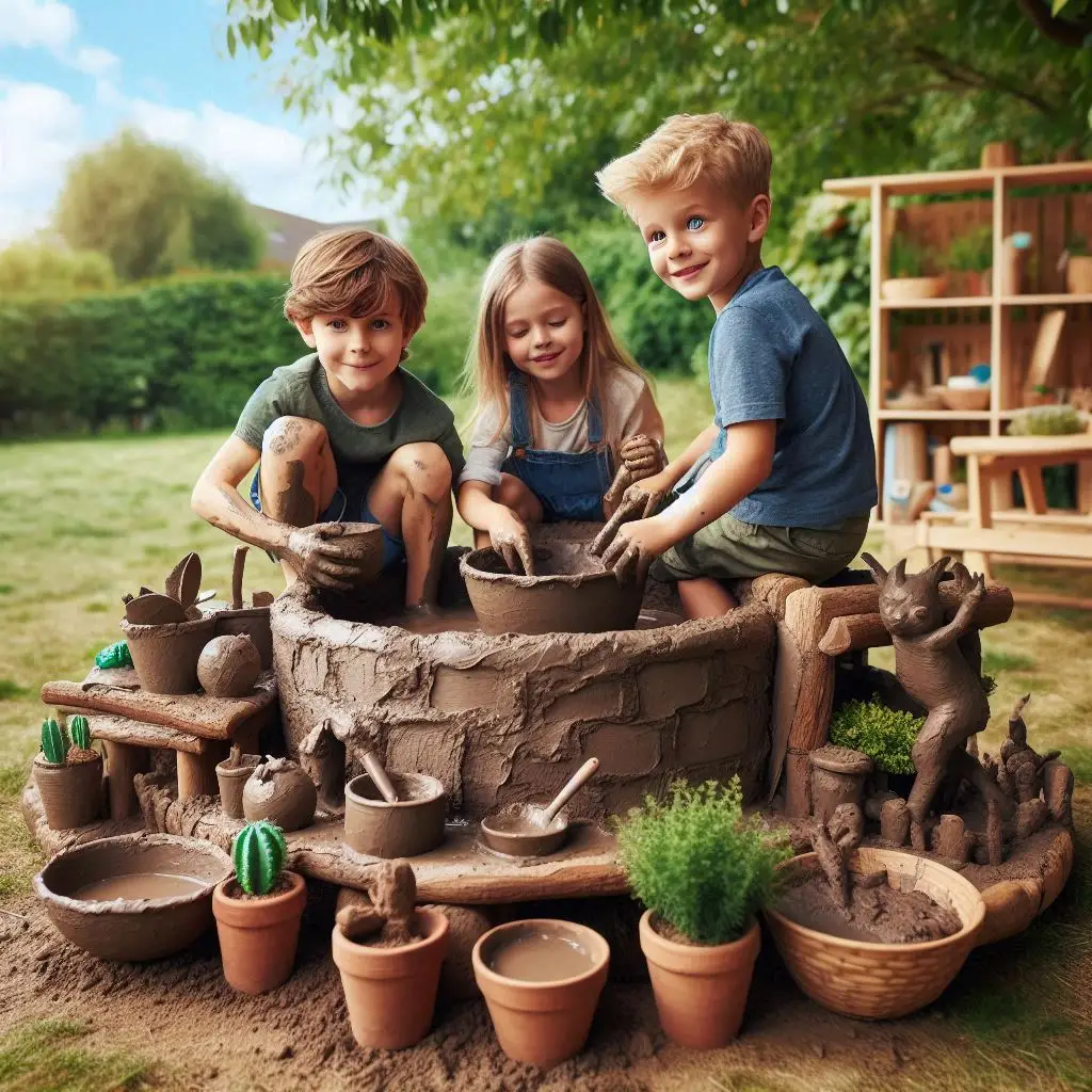 hape mud kitchen