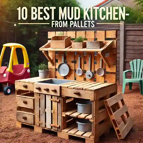 Mud Kitchen-Plans from Pallets