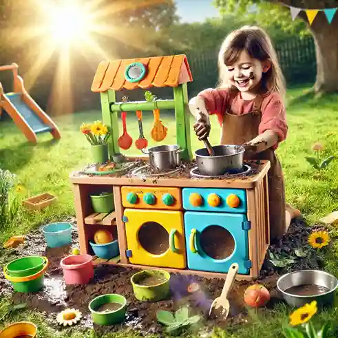 hape mud kitchen