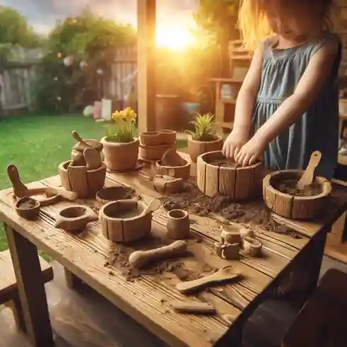 what is a mud kitchen for kids