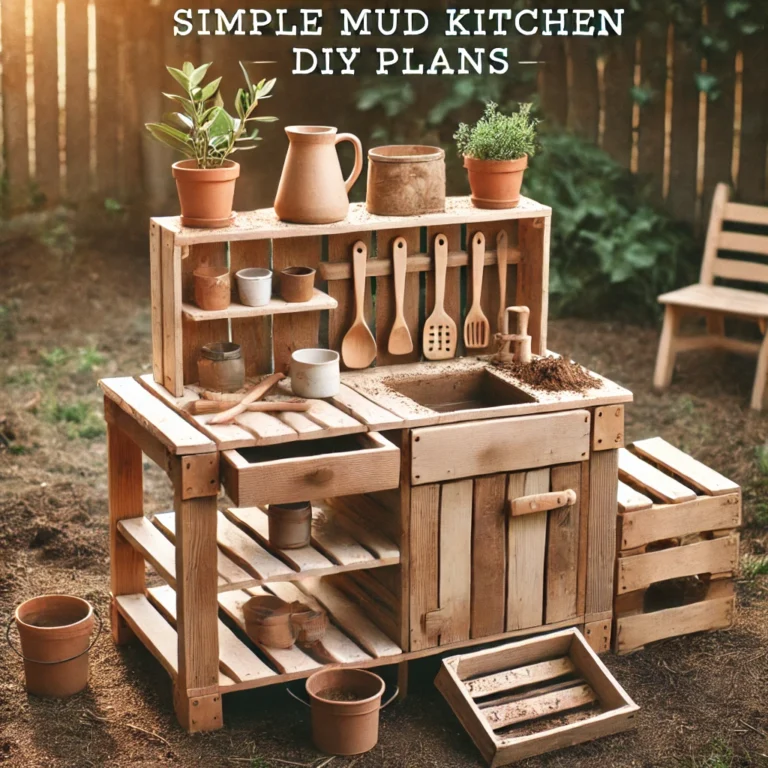 mud kitchen diy plans