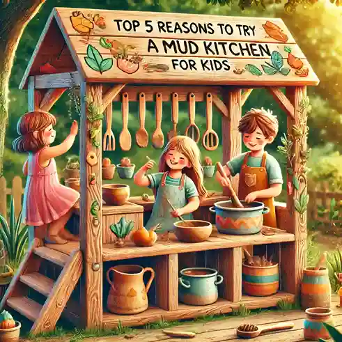 mud kitchen for kids