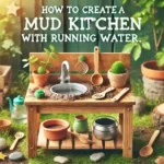 mud kitchen with running water