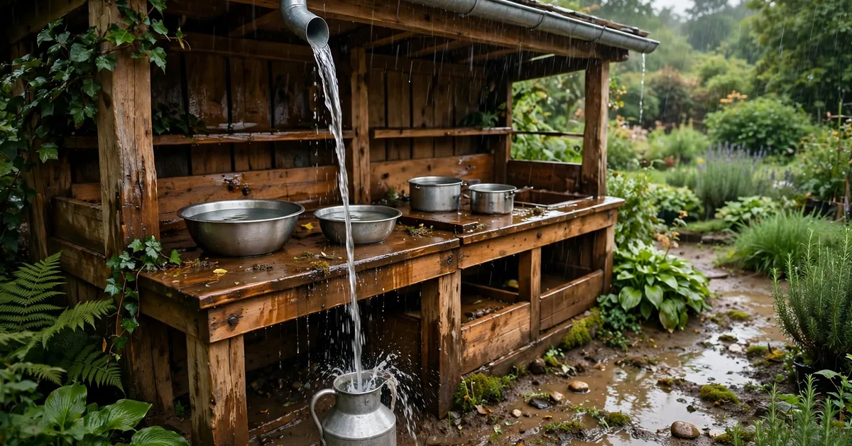 Mud Kitchen in the Rain: Why the Wettest Days Are the Best Days